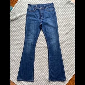 HM Denim mini flare high waist